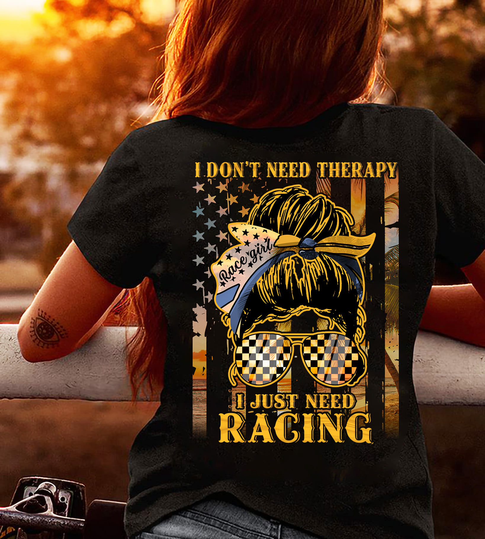 I don't need therapy I just need racing - Race girl
