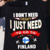 I don't need therapy I just need to go to Finland - Travelling Finland