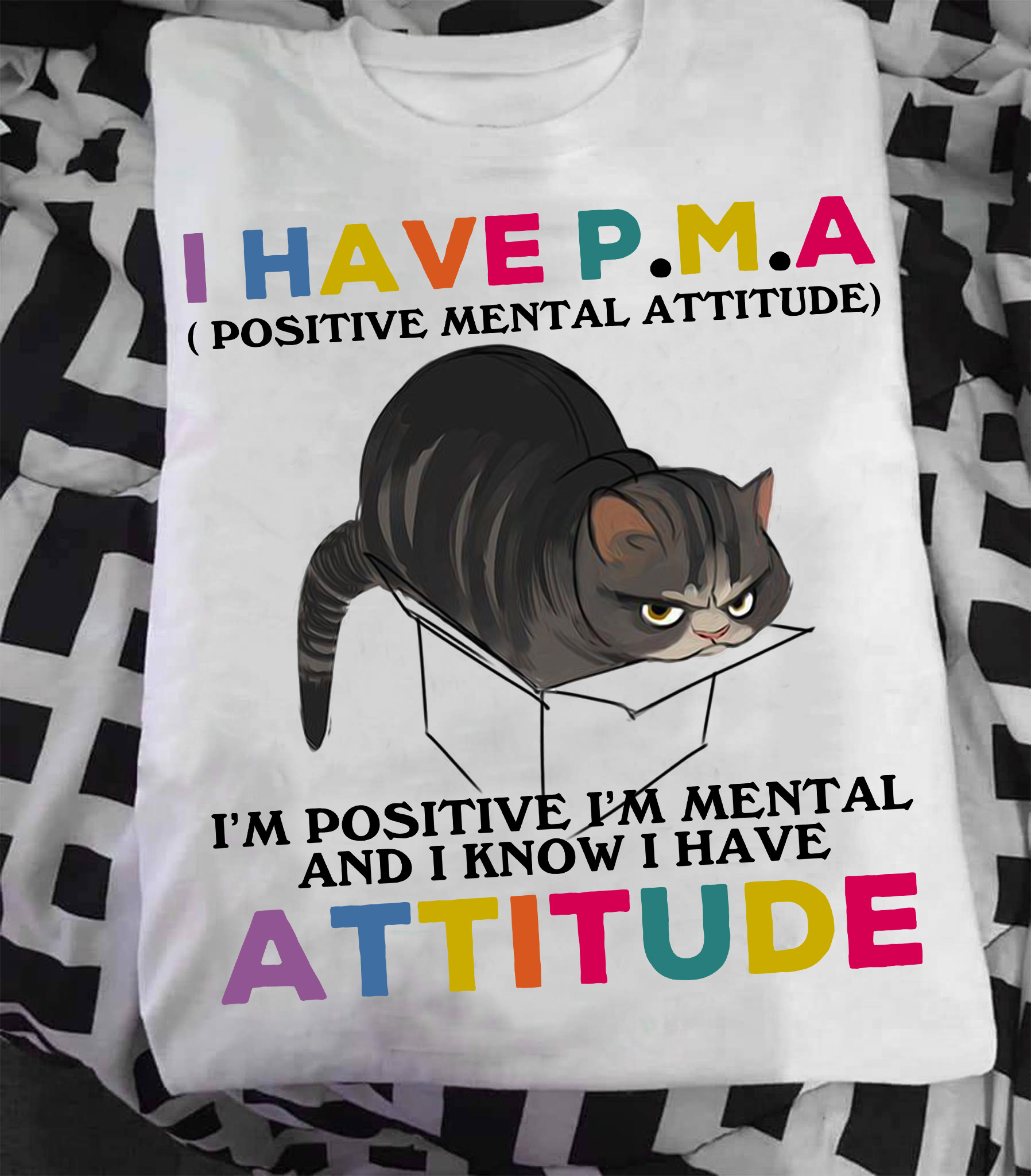I have Positive metal attitude I'm Positive I'm mental