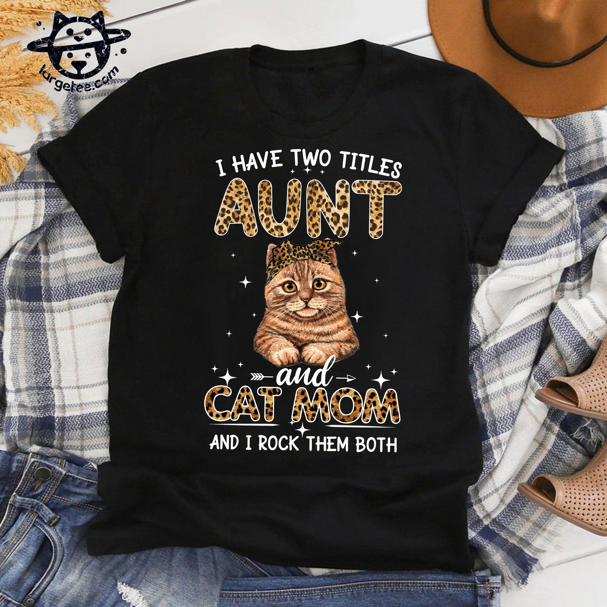 I have two titles aunt and cat mom and I rock them both