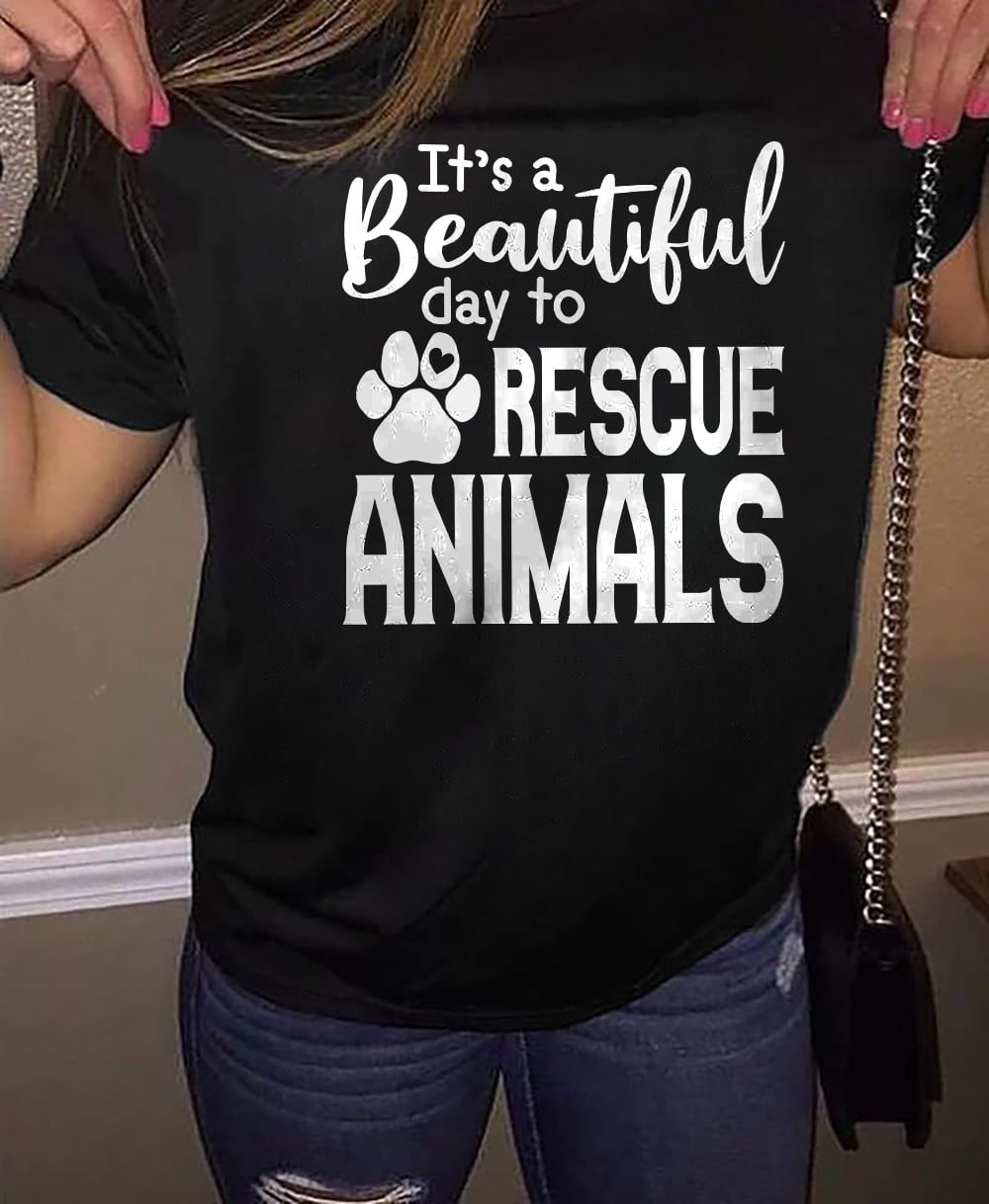 It's a beautiful day to rescue animals