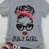 July girl July woman - Woman's face