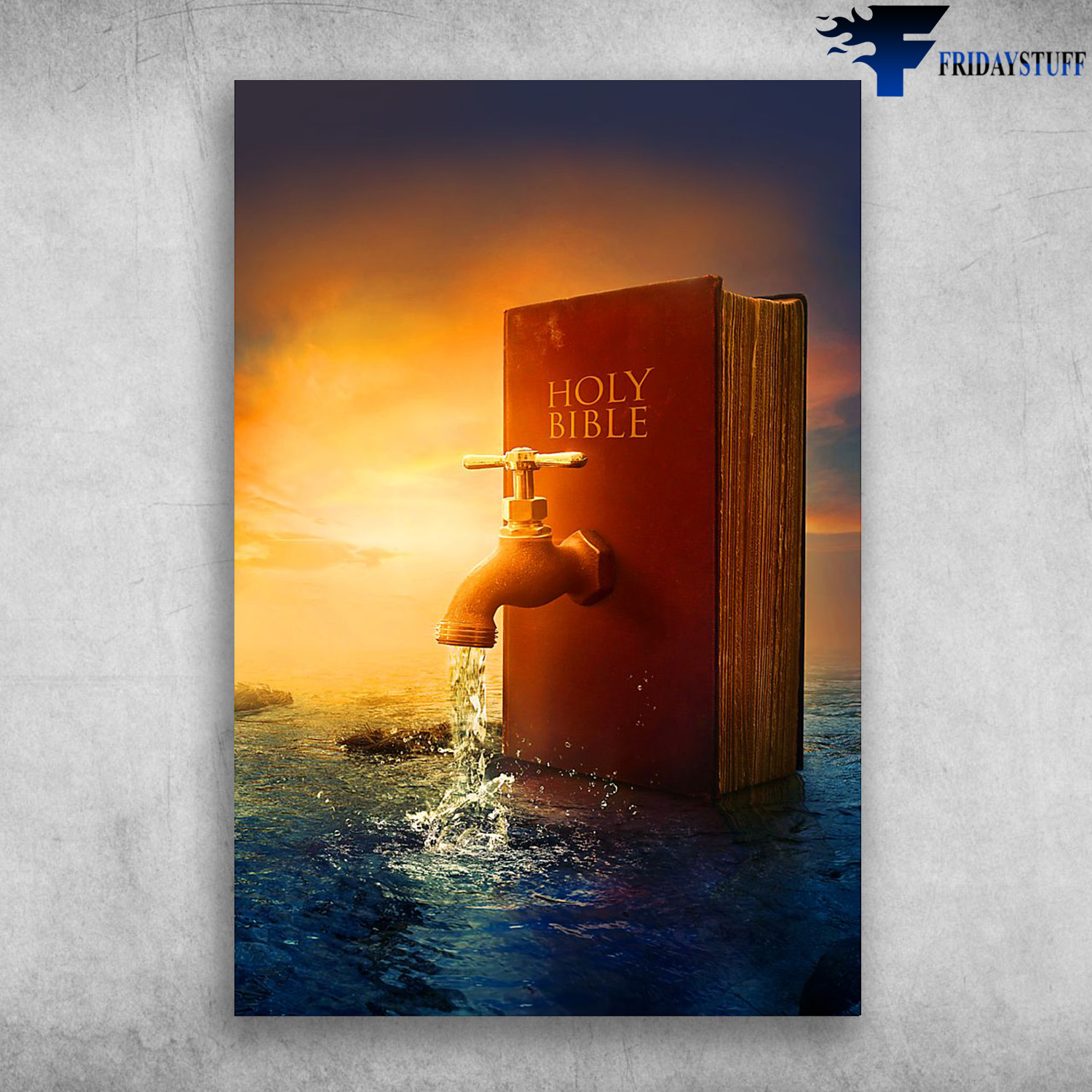 Lock Water Valve In The Bible - Holy Bible