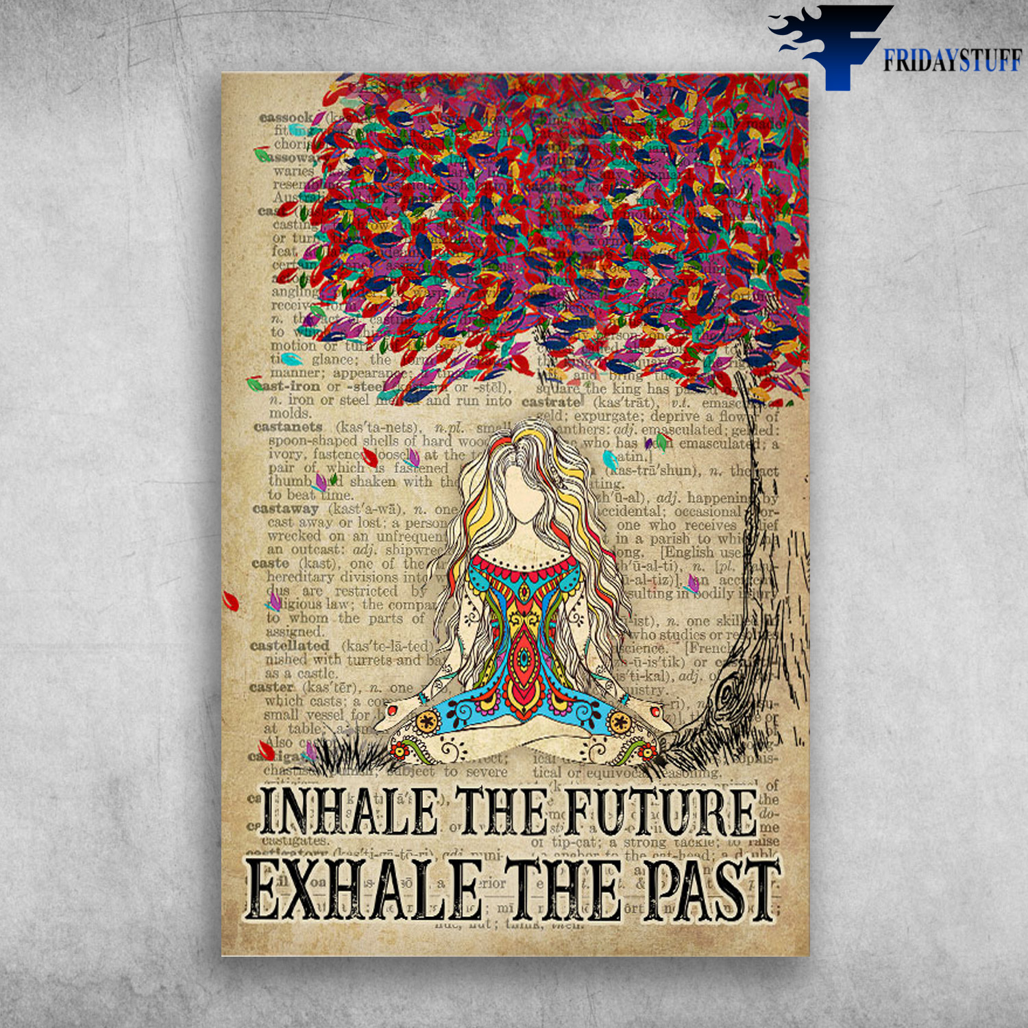 Meditate Girl - Inhale The Future, Exhale The Part