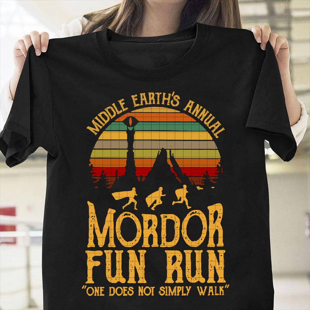 Middle earth's annual mordor fun run one does not simply walk