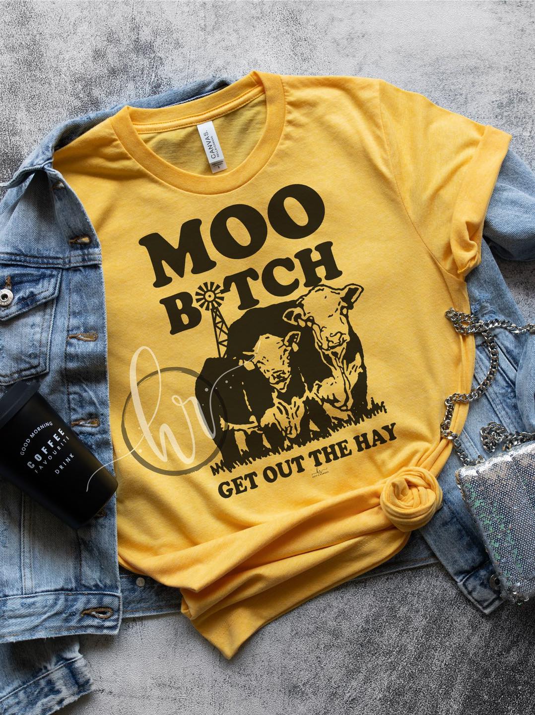 Moo bitch get out the hay - Cow moo