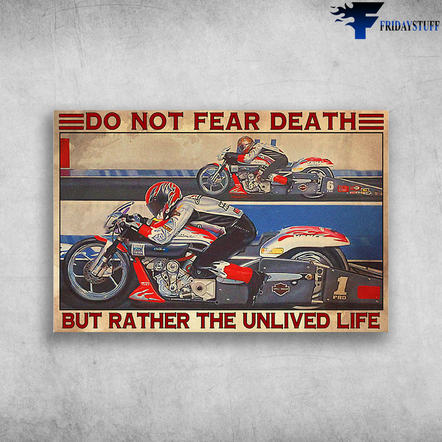 Motor Racer - Do Not Fear Death, But Rather The Unlived Life