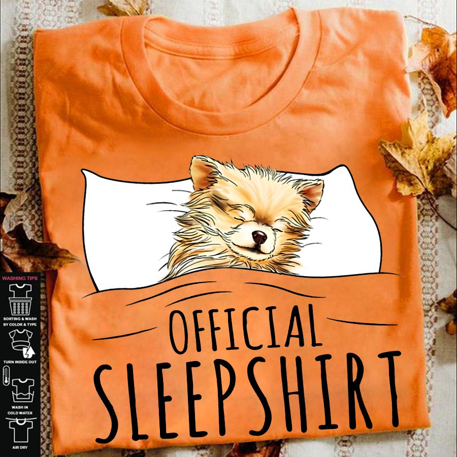 Official sleepshirt - Dog sleeping