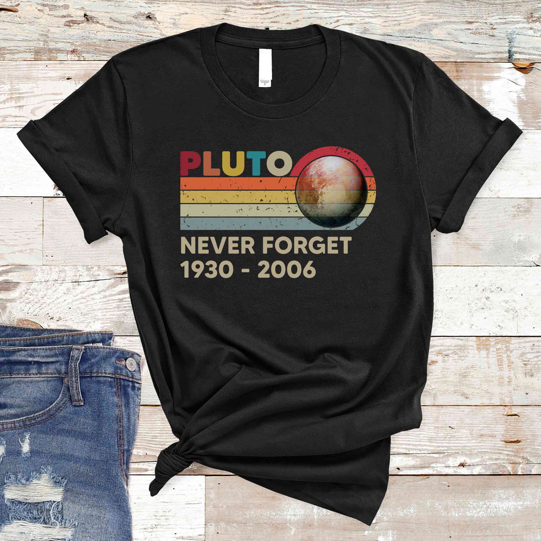 Pluto never forget 1930 - 2006 Pluto planet