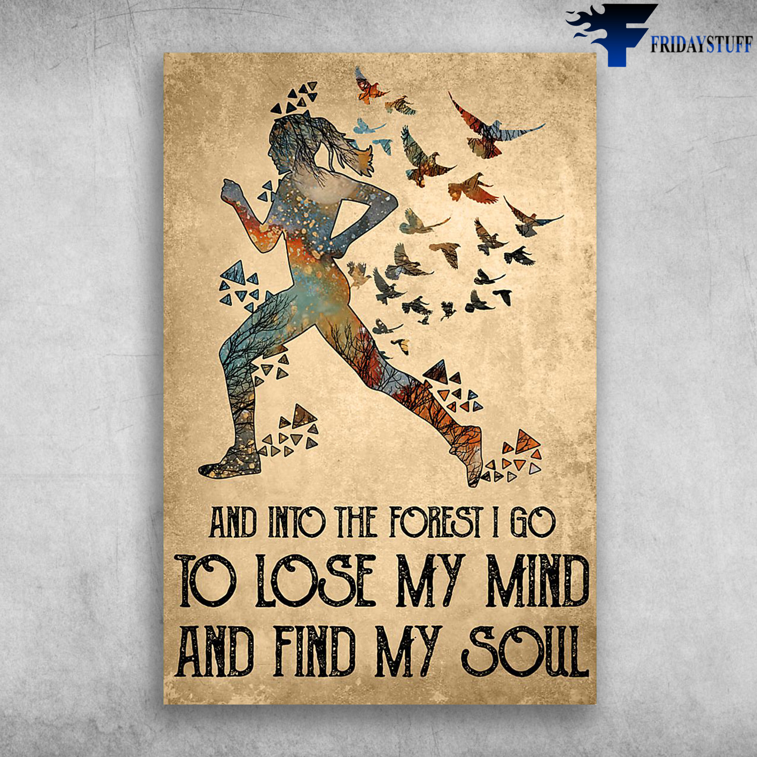 Running Girl - And Into The Forest I Go To Lose My Mind, And Find My Soul