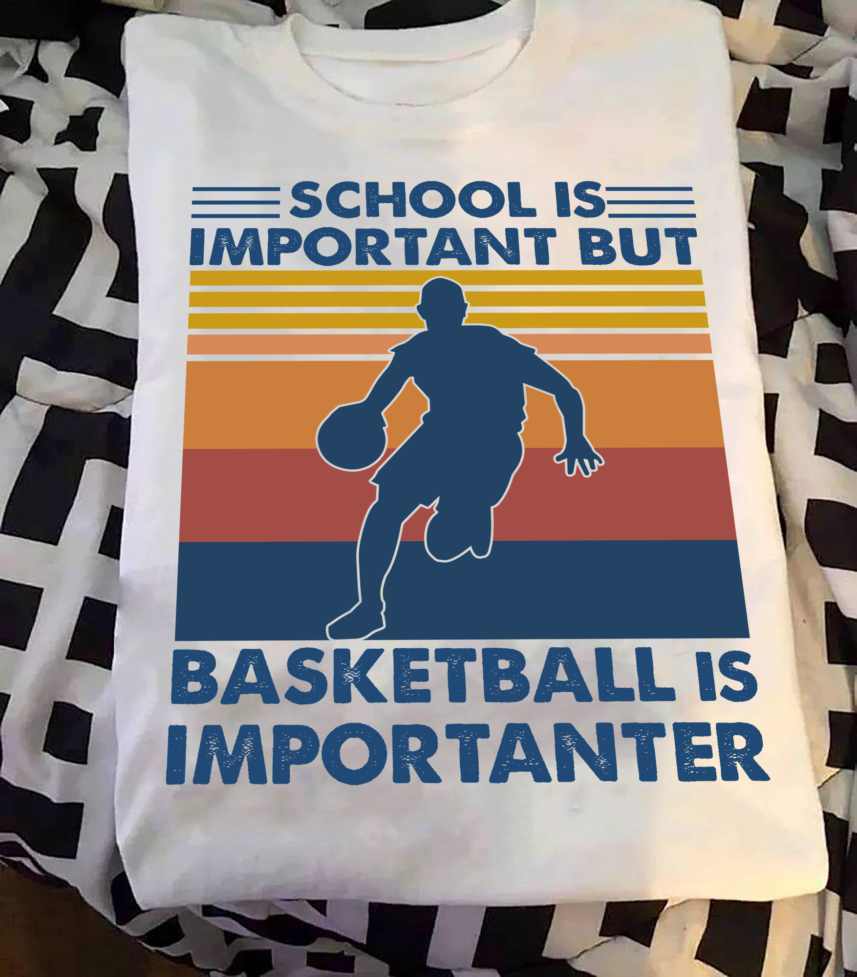 School is important but basketball is importanter