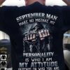 September man make no mistake my personality is who I am my attitude depends on who you are - Death's head game over