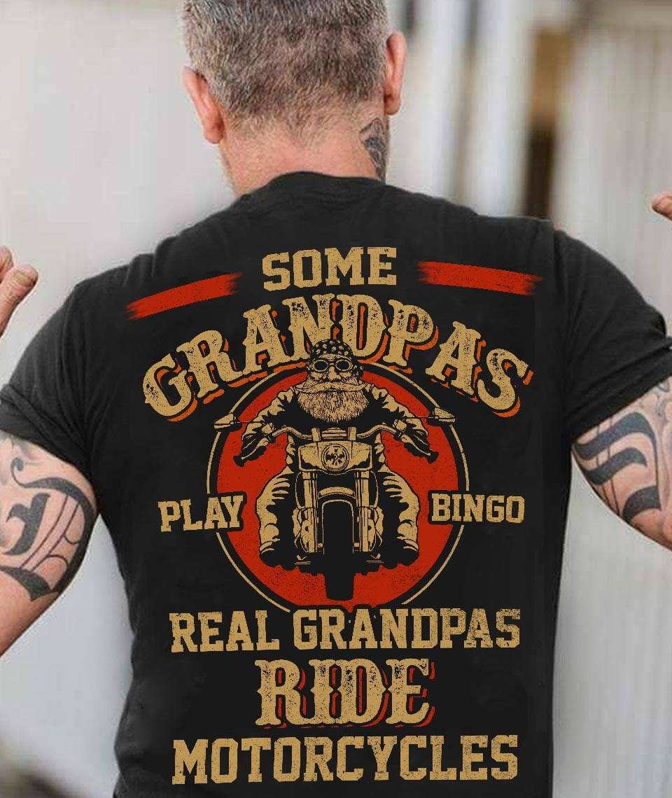 Some grandpas play bingo real grandpas ride motorcybles