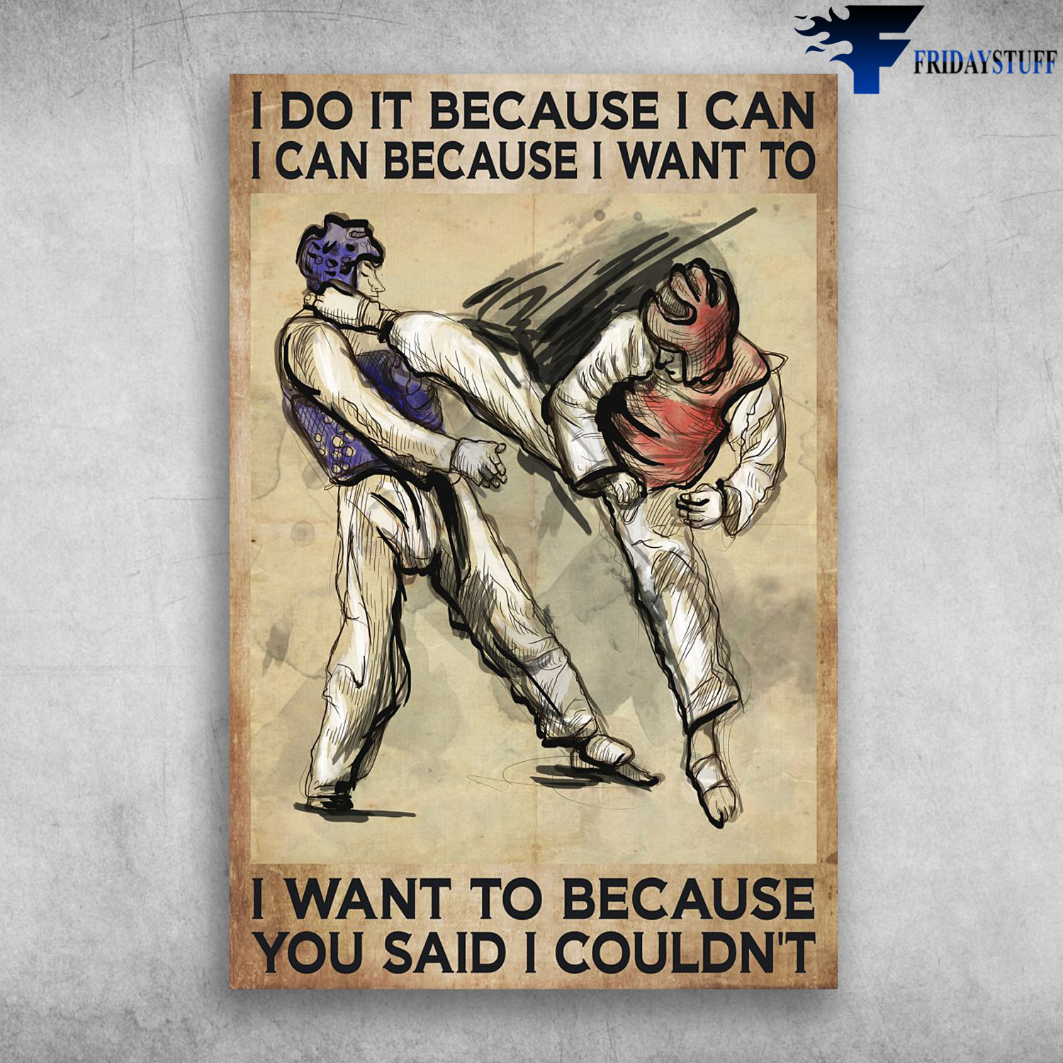 Taekwondo - I Do It Because I Can, I Can Because I Want To, I Want To Because You Said I Couldn't