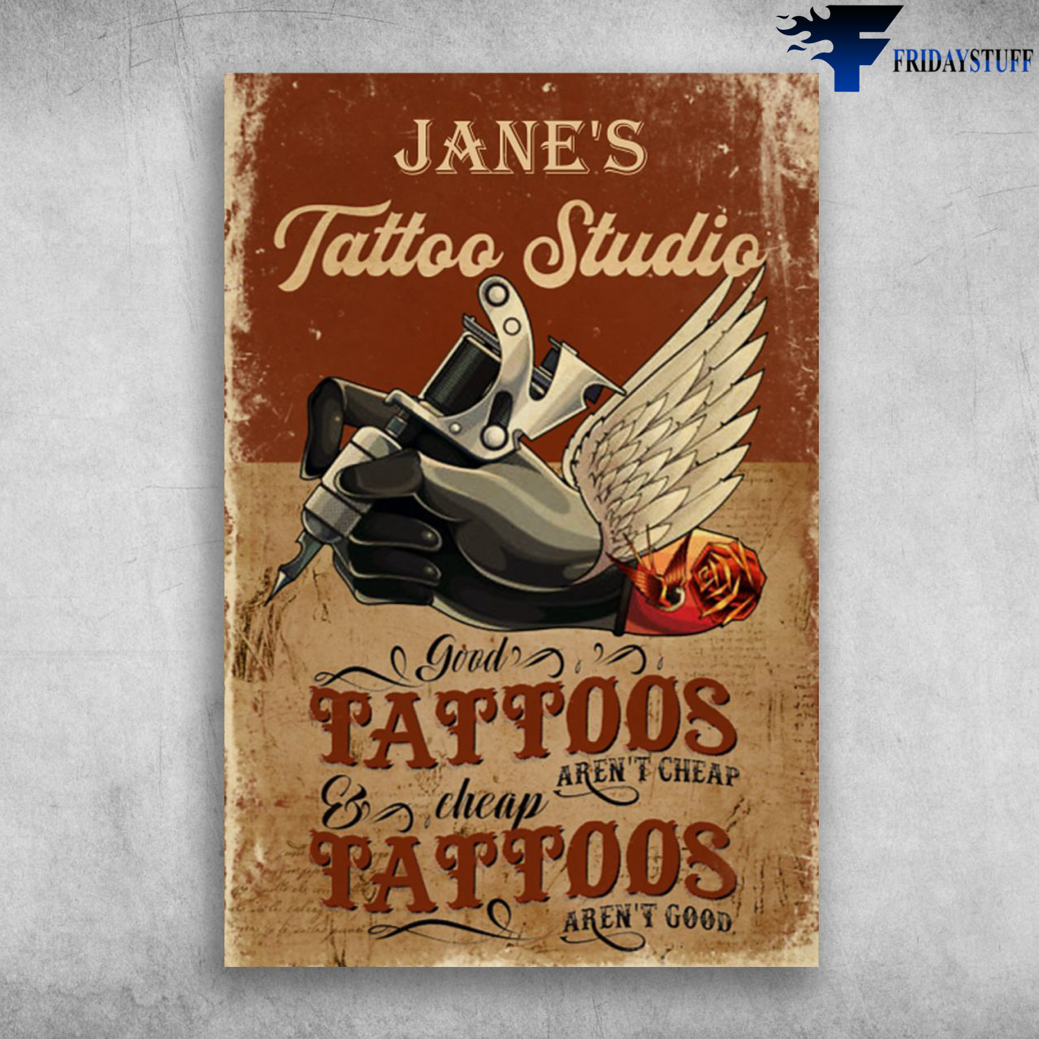 Tattooist - Jane's Tattoo Studio, Good Tattoos Aren't Cheap, And Cheap Tattoos Aren't Good