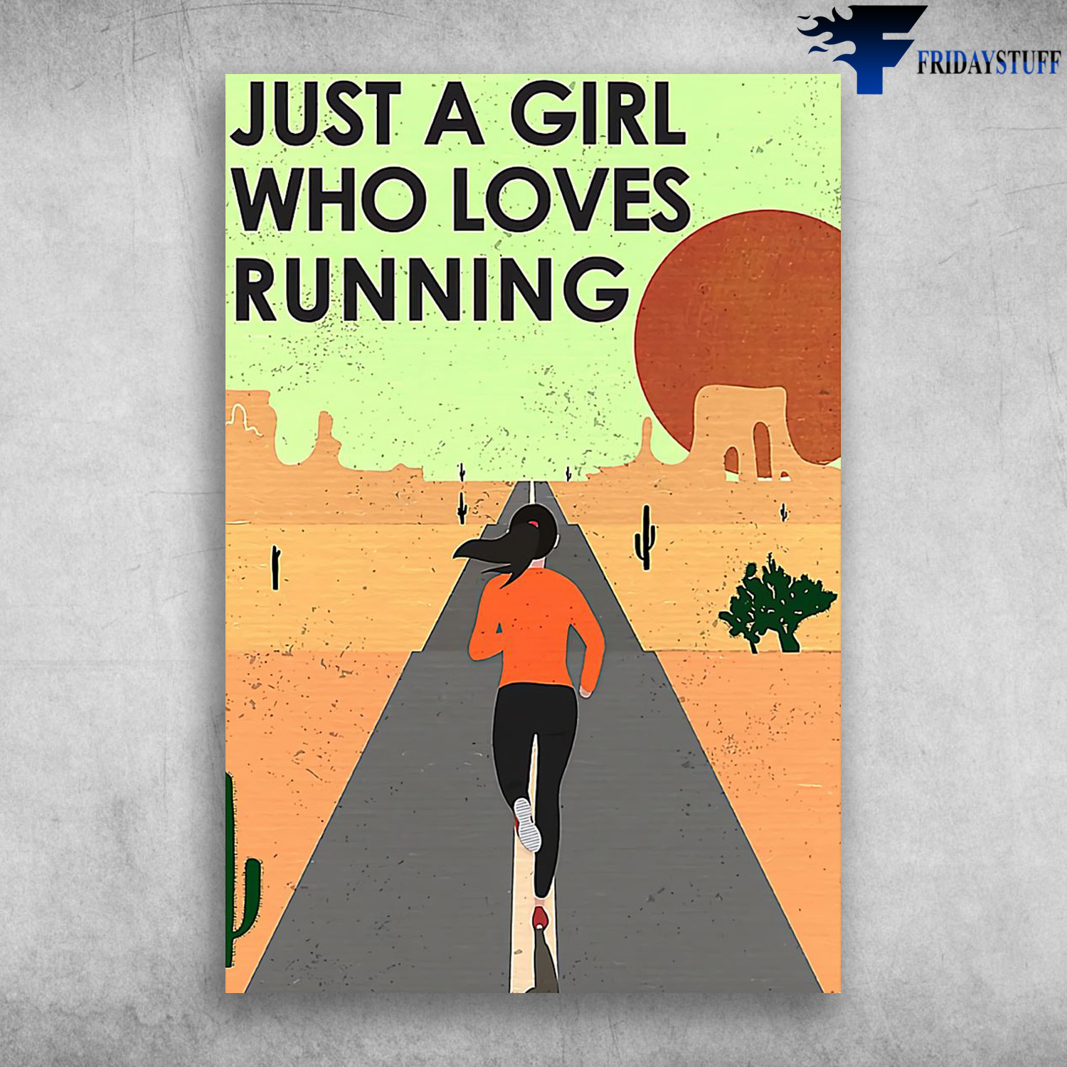 The Girl Running - Just A Girl Who Loves Running