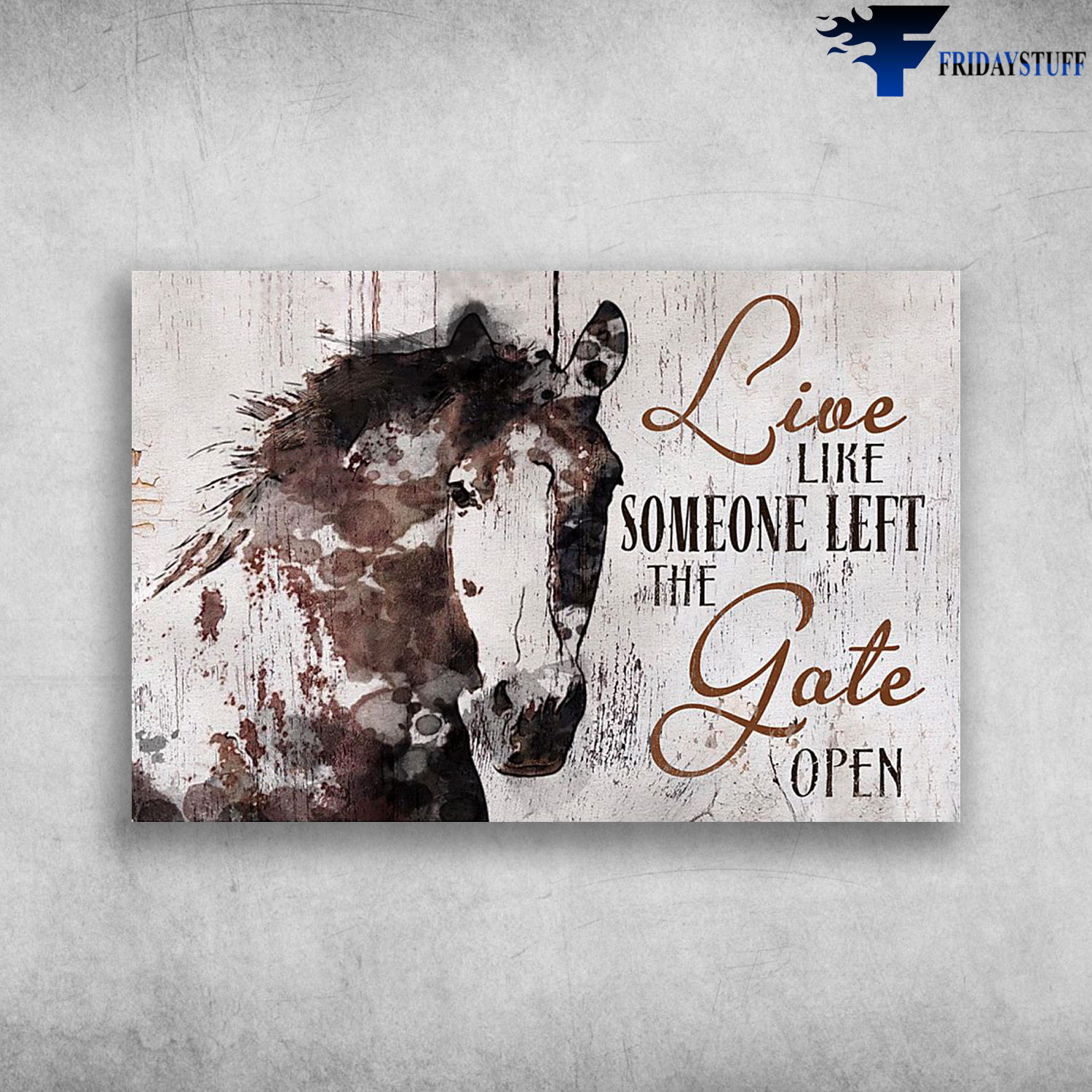 The Horse - Live Like Someone Life, The Gate Open