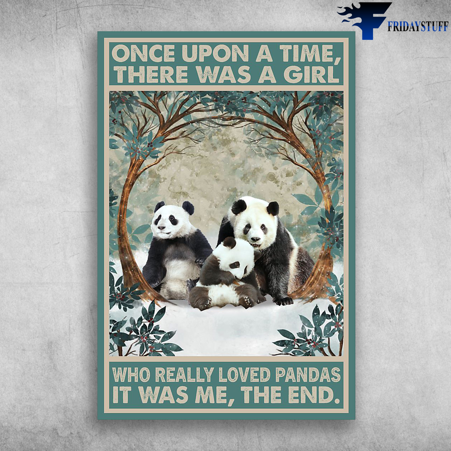 The Pandas - Once Upon A Time, There Was A Girl Who Really Pandas, That Was Me, The End