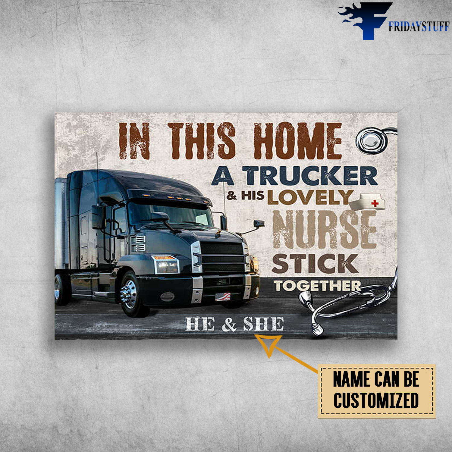 The Truck - In This Home A Trucker And His Lovely Nurse Stick Together
