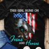 This girl runs on Jesus and Horse