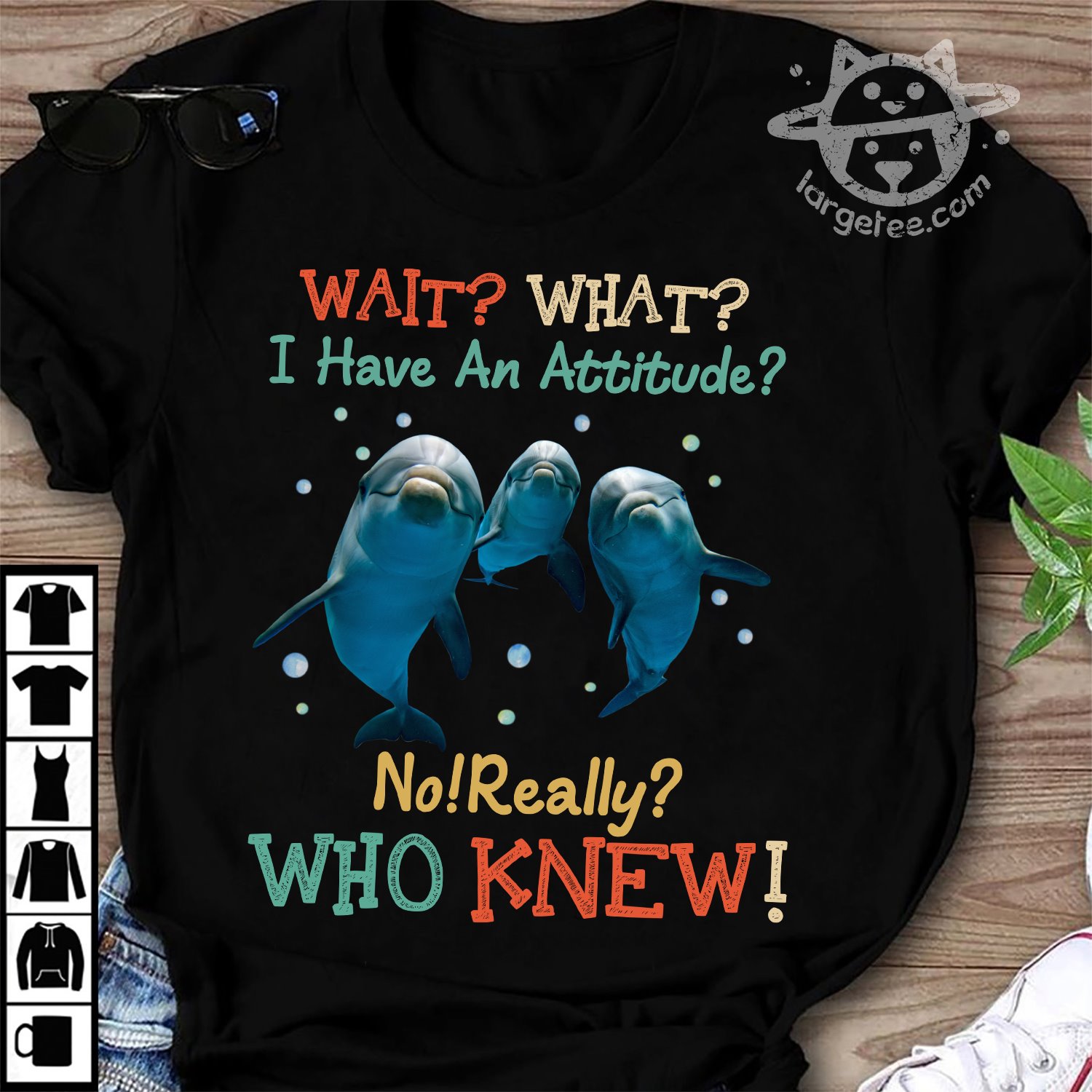 Wait what I have an attitude No really Who knew - Dolphins