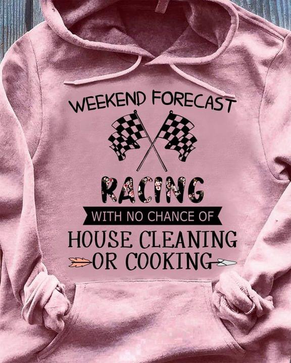 Shelling Weekend Forecast With No Chance Of House Standard College Hoodie
