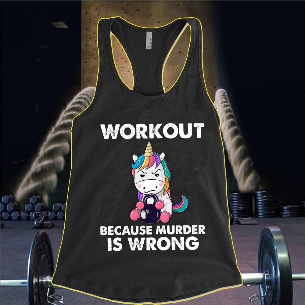 Workout because murder is wrong - Unicorn workout
