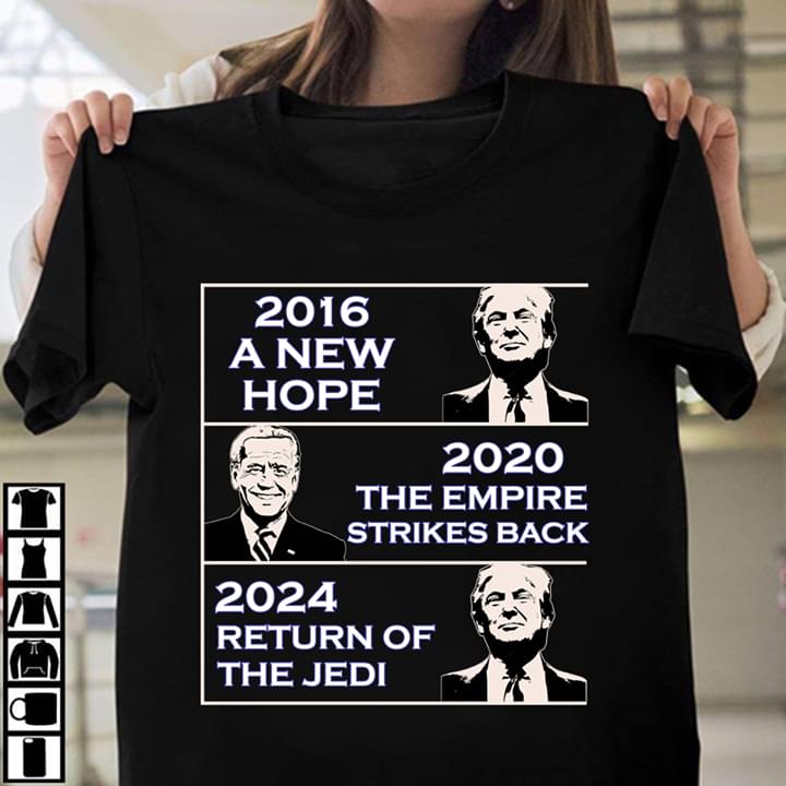 2016 A new hope 2020 The empire strikes back 2024 return of the Jedi - Donald Trump