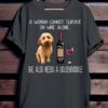 A woman cannot survive on wine alone she also needs a goldendoodle - Dog and wine