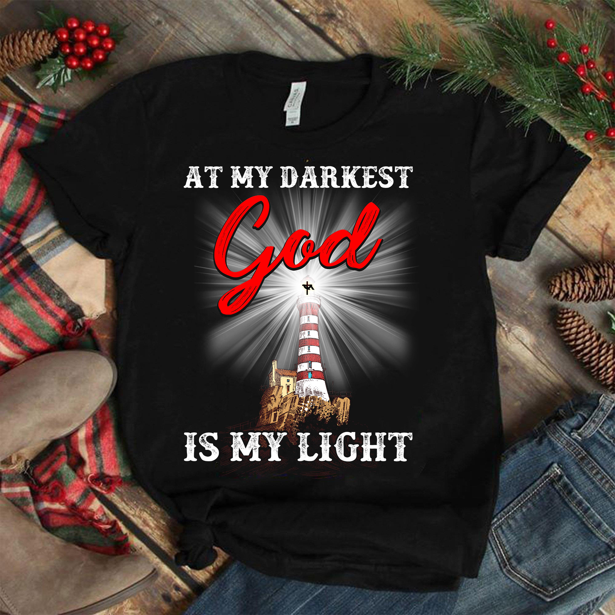 At my darkness god is my light