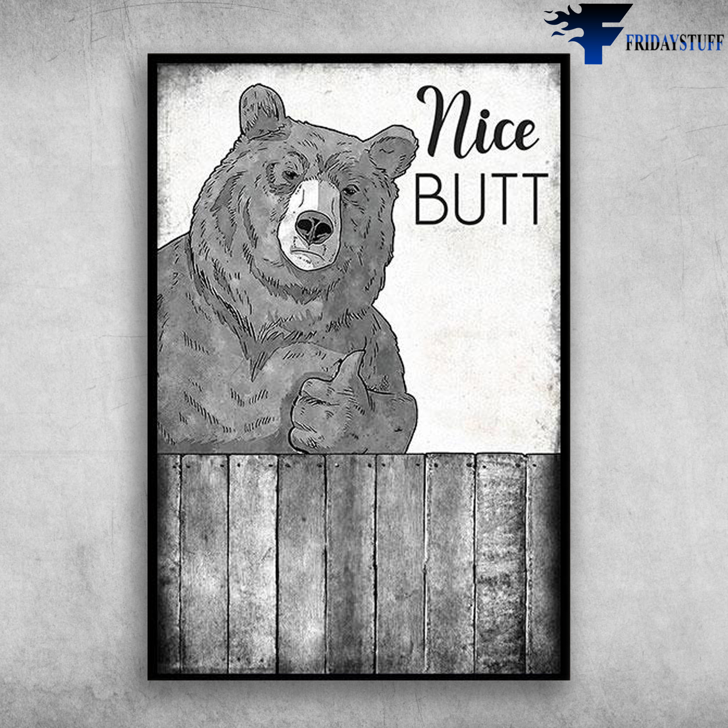 Bear White - Nice Butt Restroom
