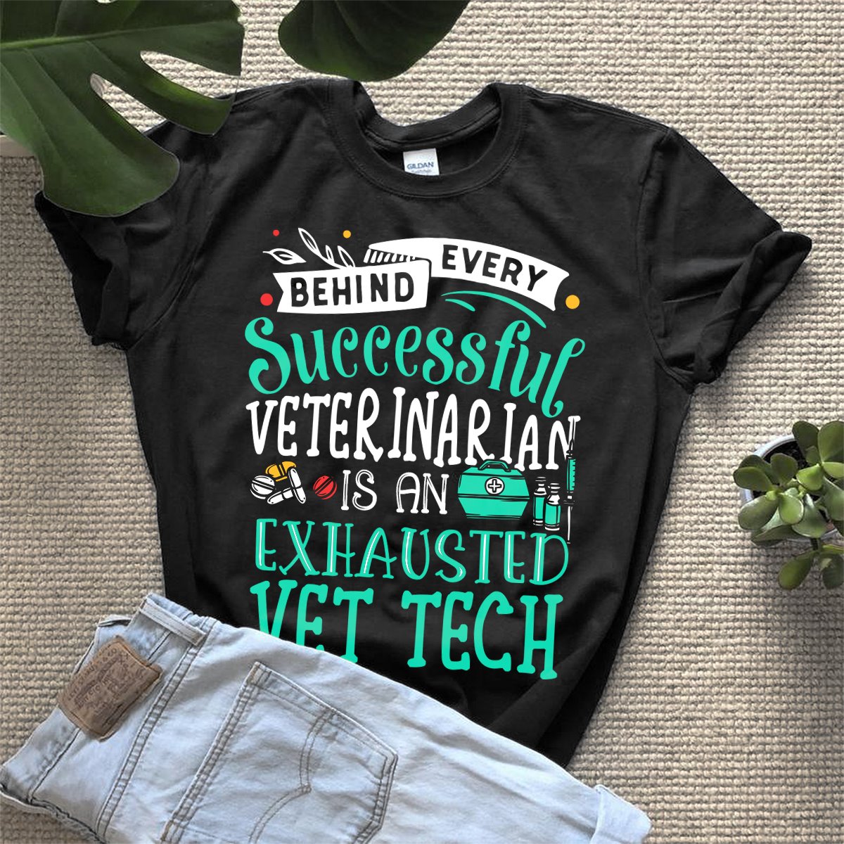 Behind every successful veterinarian is an exhausted vet tech - Nurse