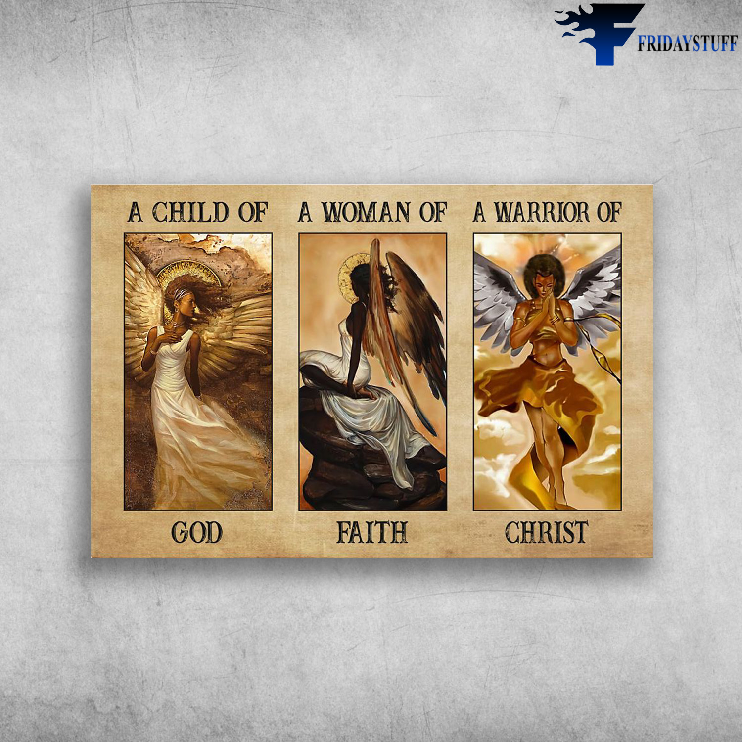 Black Queen God Faith Christ - A Child Of God, A Woman Of Faith, A Warrior Of Chirist