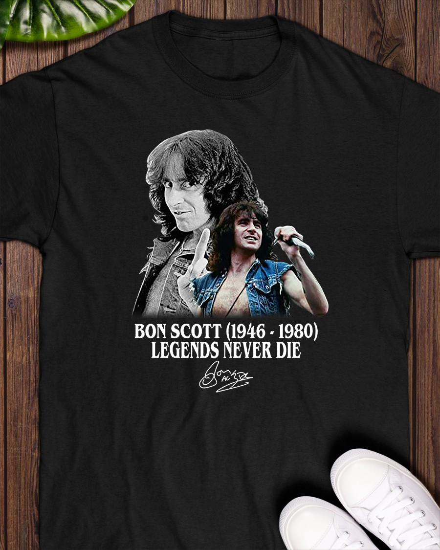 Bon Scott 1946 - 1980 Legends never die