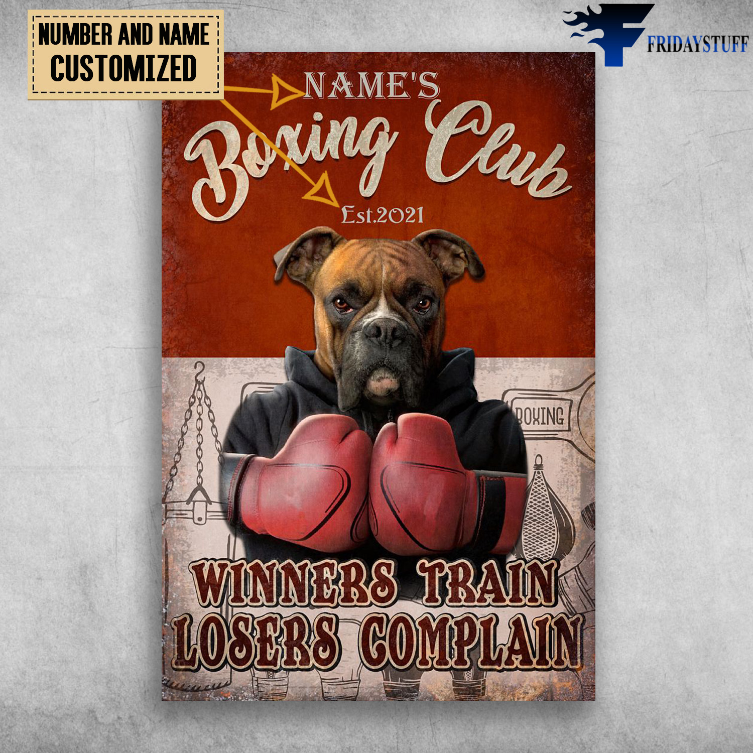 Boxing Club, Winners Train, Losers Complain