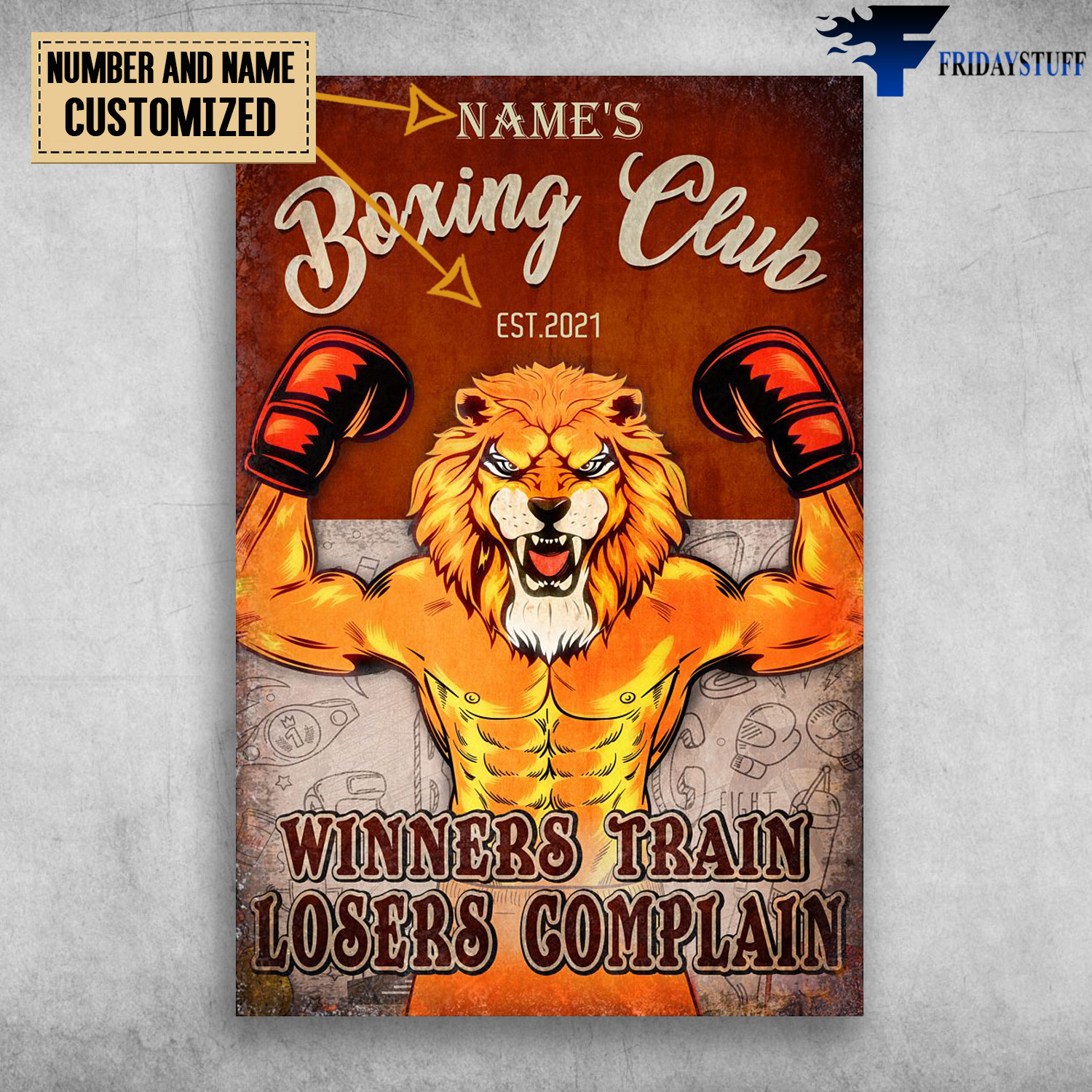 Boxing Club, Winners Train, Losers Complain
