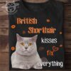 British shorthair kisses fix everything - Cat lover