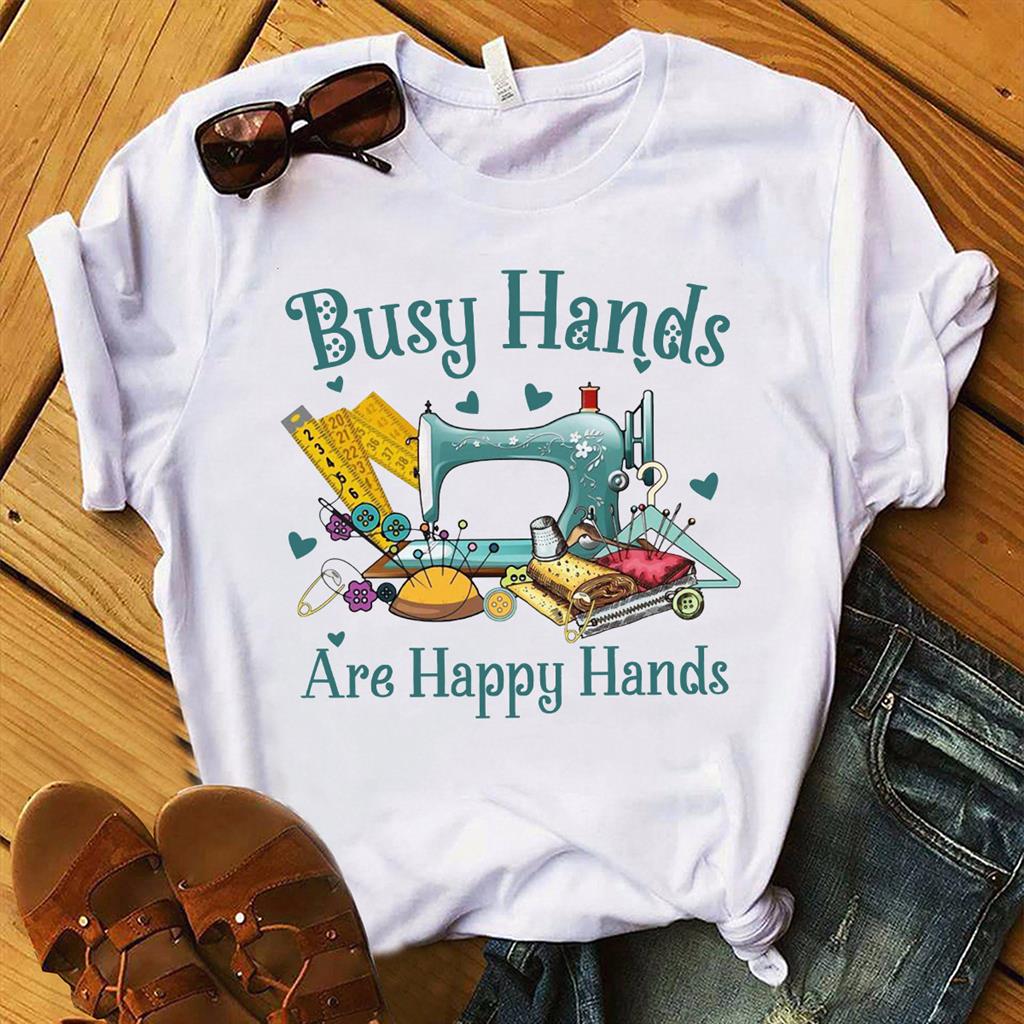 Busy hands are happy hands - Sewing machine