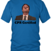 CPR certified - Dwight face mask