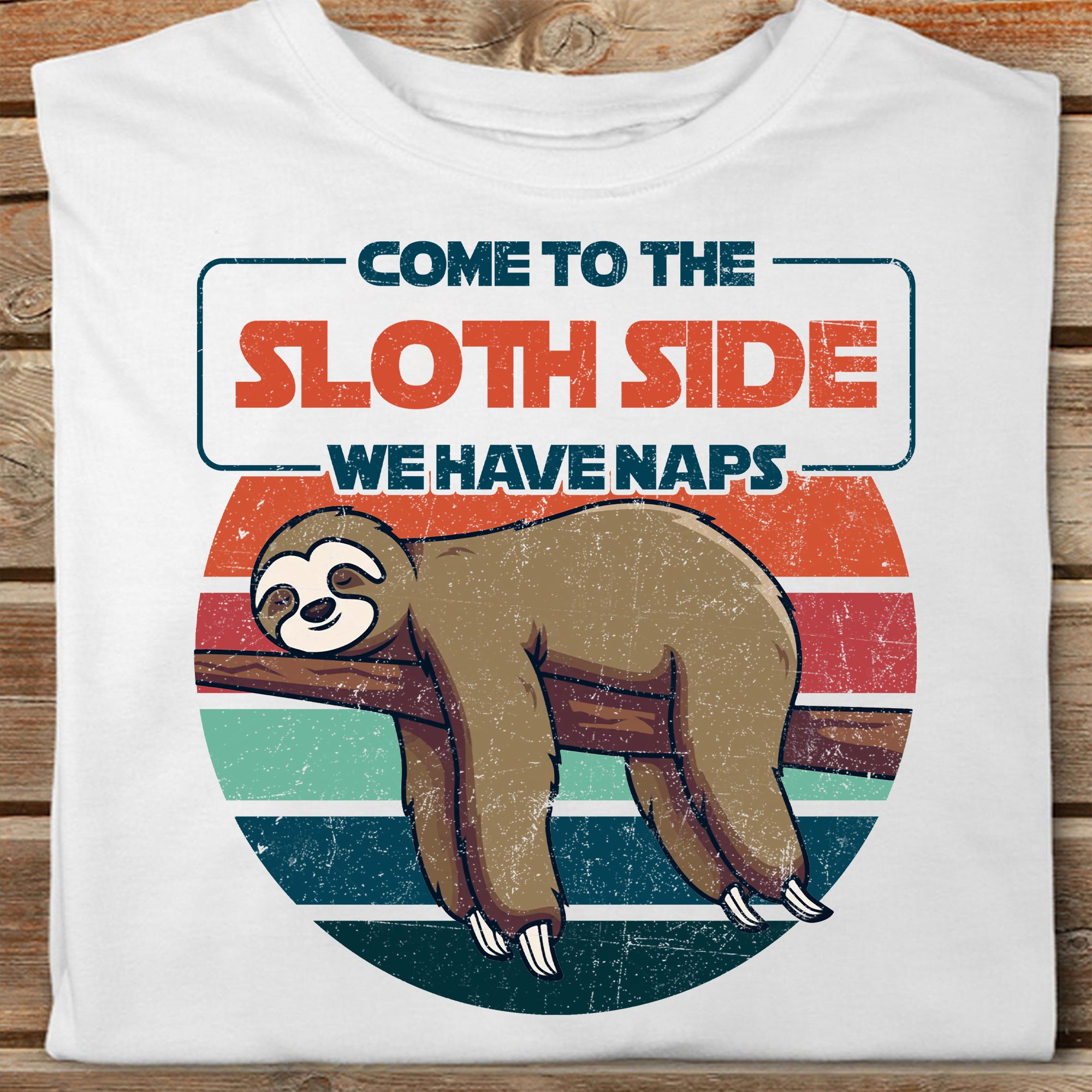 Come to the sloth side we have naps - Sleeping sloth