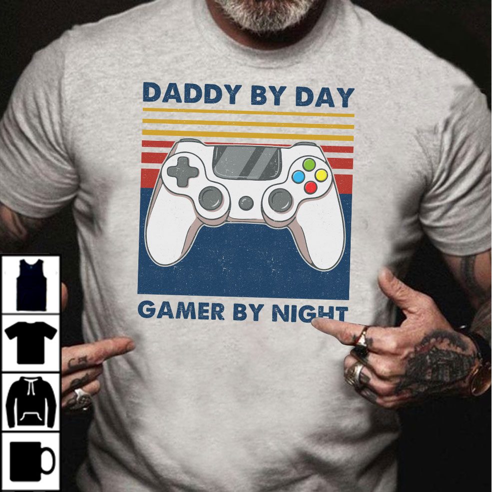 Daddy by day gamer by night - handheld electronic game