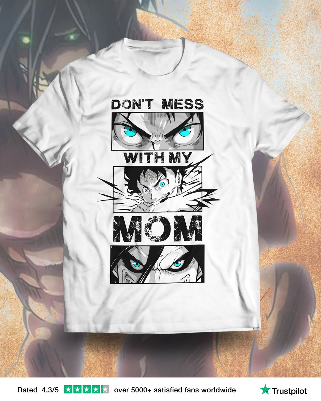 Don't mess with my mom - Attack on titan