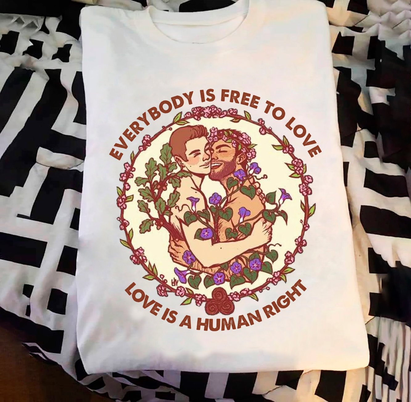 Everybody is free to love Love is a human right - Lgbt community
