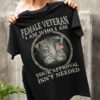 Female veteran I am who I am, Your approval isn't needed - America veteran shoes
