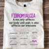 Fibromyalgia it not only affects our body with pain, it also affects our emotions