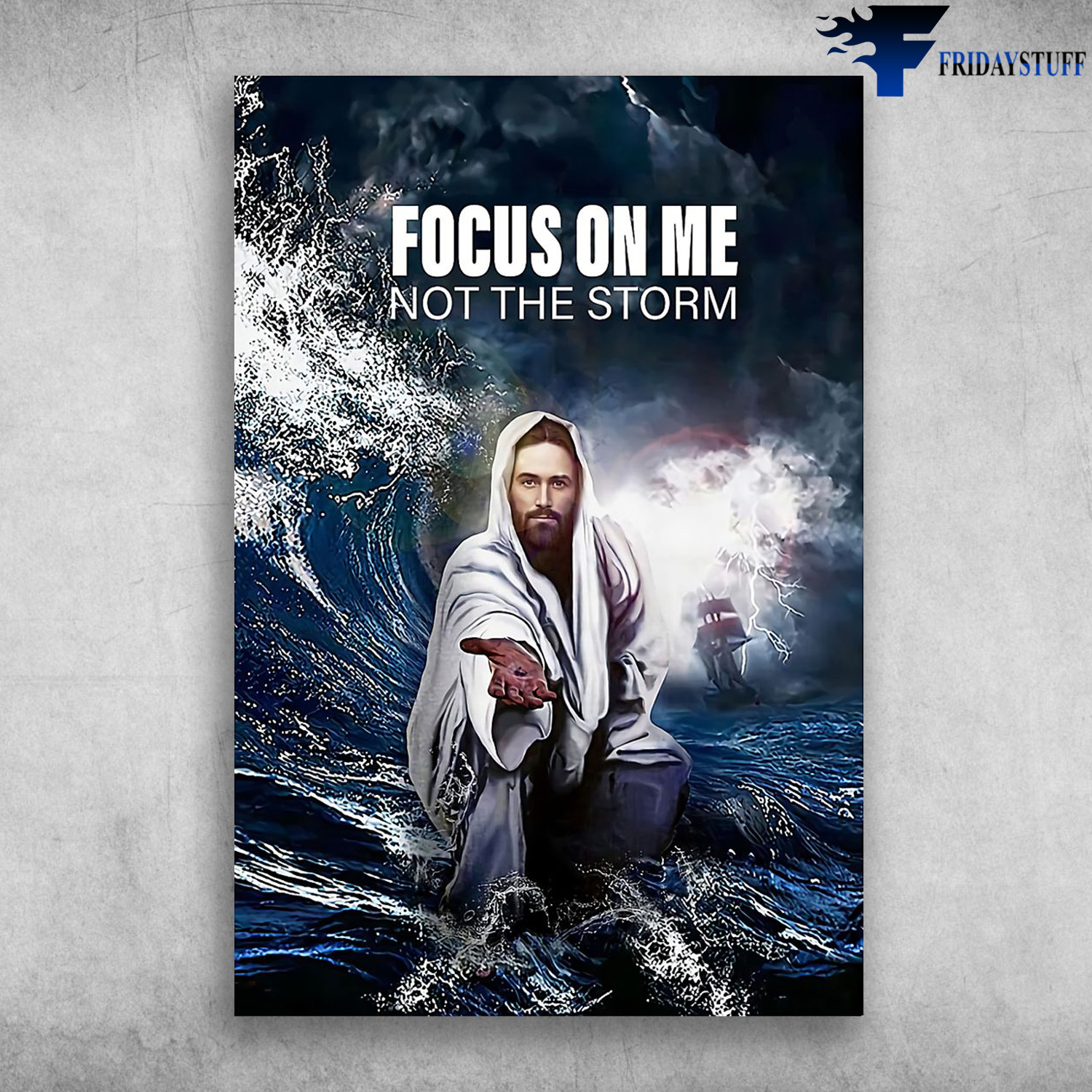 Focus God On The Sea – Focus On Me, Not The Storm