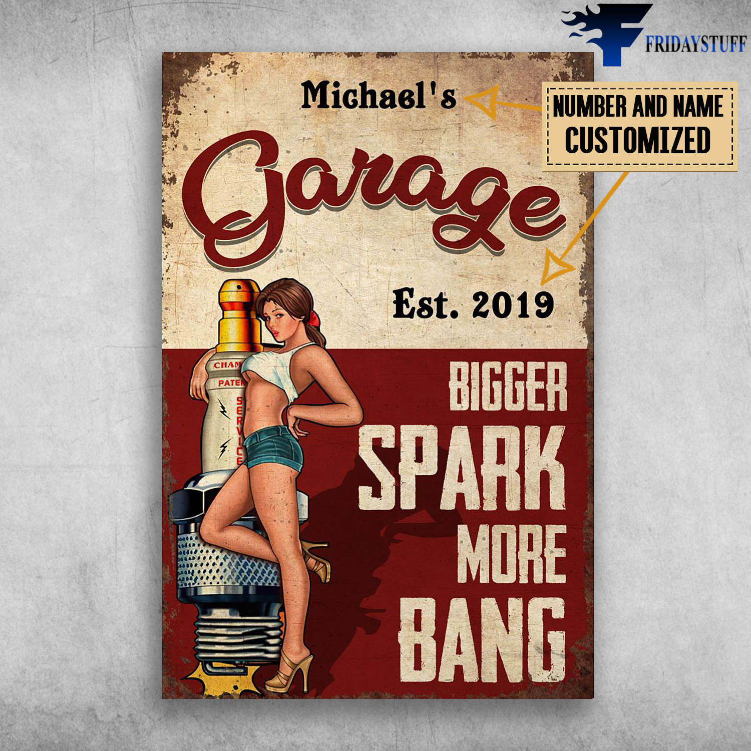 Garage, Bigger Spark More Bang