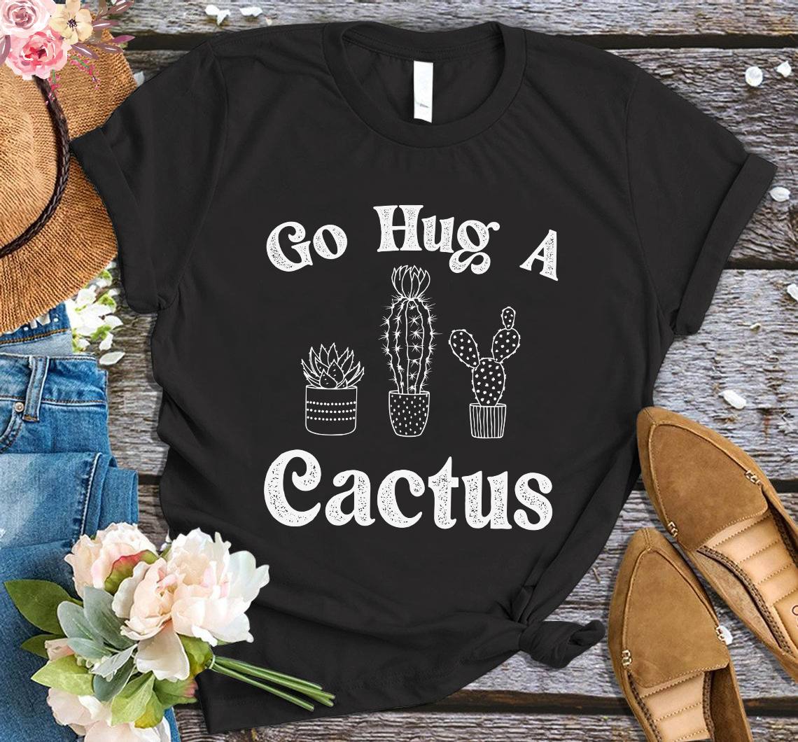 Go hug a cactus - Cactus and Stone Lotus