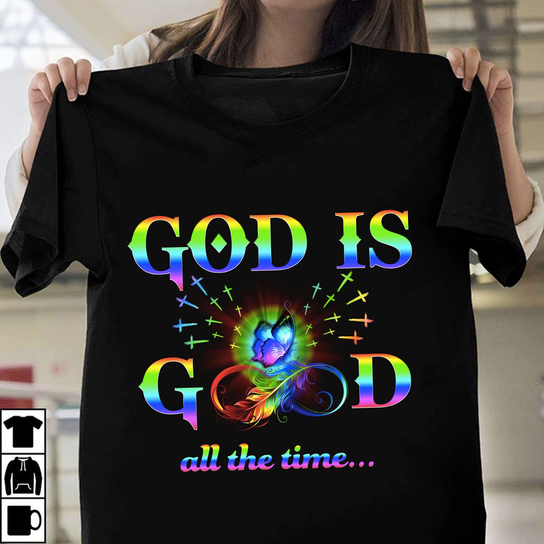 God is good all the time - Butterflies and lgbt community