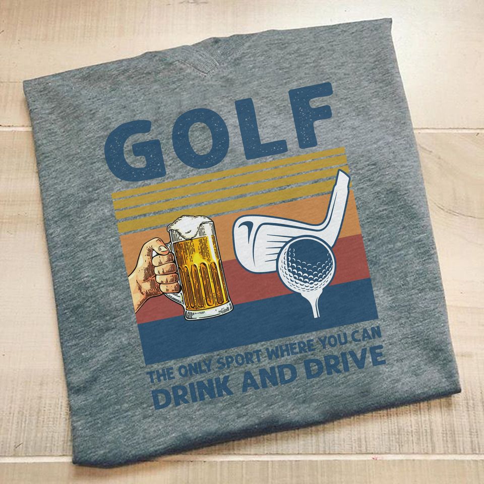 Golf the only sport where you can drink and drive - Golf and beer